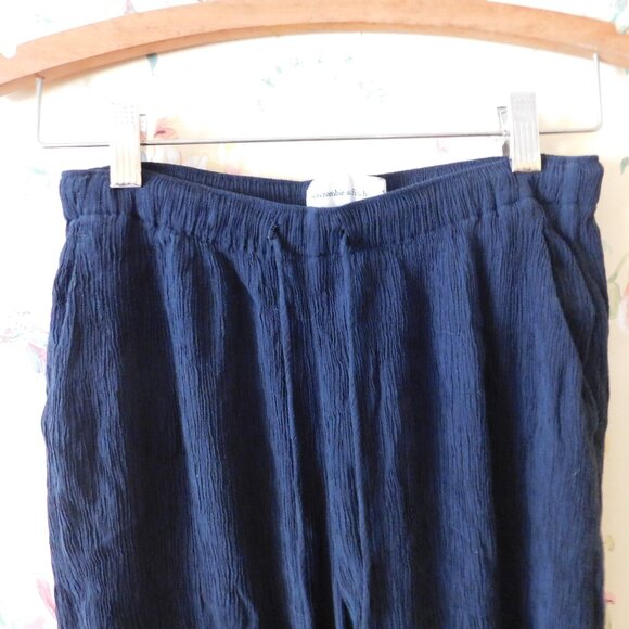 🦌 Abercrombie & Fitch Black Drawstring Pants - Picture 2 of 13